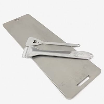 [Ti012]フェニックスライズの鉄板「チタン[平タイプ]」【配送不可地域：離島・沖縄県】