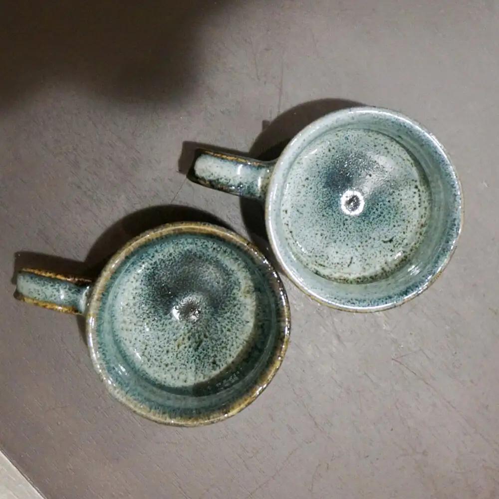 コーヒーカップ 津軽焼 コーヒーカップセット（2セット）工芸品 青森県弘前市 草邑