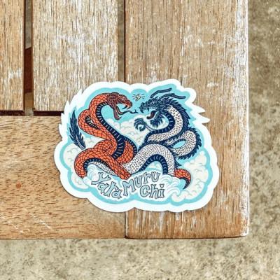 ふるさと納税 嘉手納町 嘉手納町クロニクルステッカー4枚セット(D) |  | 01
