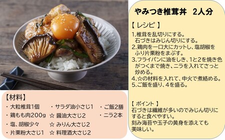 国東産干し椎茸 3種セット 計約245g_2655R