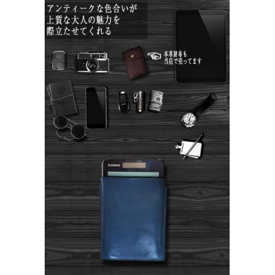 ふるさと納税 長崎市 電卓ケース 牛本革 カシオプレミアム電卓専用ケース CASIO S100 ロイヤルブルー フルカバー |  | 03
