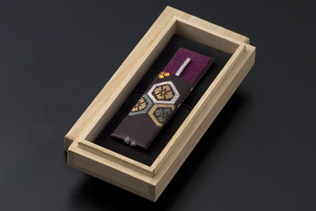 快適甲斐 銀の爪楊枝（黒ケース）