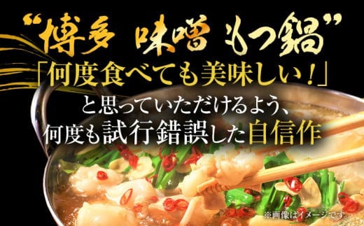 訳あり 博多味噌もつ鍋 10人前（2人前×5セット）お取り寄せグルメ お取り寄せ お土産 九州 福岡土産 取り寄せ グルメ MEAT PLUS CP048