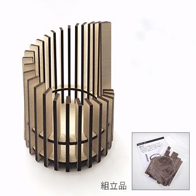 ふるさと納税 大川市 【国産/雑貨】キャンドルホルダー003 2個セット LED専用 《カラー:ホワイト木目》 |  | 02