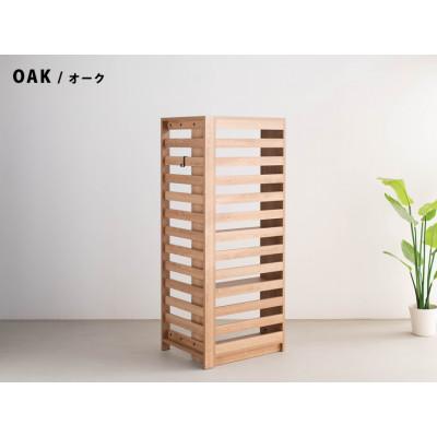 ふるさと納税 大川市 エルブロック パーティションシェルフHa オーク ハイタイプ(幅66 奥行25 高さ160) |  | 01