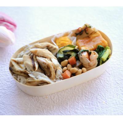 ふるさと納税 福岡市 【冷凍】焼きサバほぐし弁当3食セット　無添加　栽培期間中農薬不使用　特別栽培野菜　九州　MC16