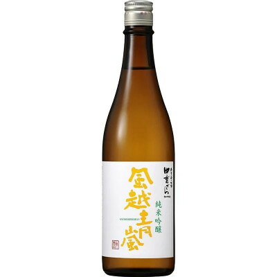【ふるさと納税】【中善酒造】風越青嵐　純米吟醸　720ml(自社栽培米　山恵錦)　【1762647】
