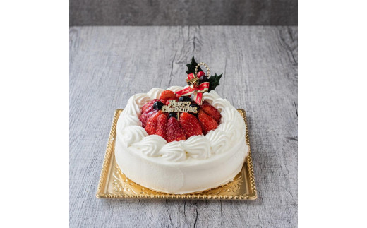
                  【12/25 店舗受取】クリスマスケーキ（イチゴショート） 1個 15cm 【石川県 富山県 福井県限定】
                