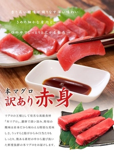【定期便/計3回】本マグロ訳あり赤身700g（計2.1kg）【DG011-t3】