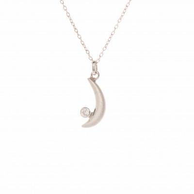 ふるさと納税 一関市 PT900 ムーン ネックレス レディース アクセサリー