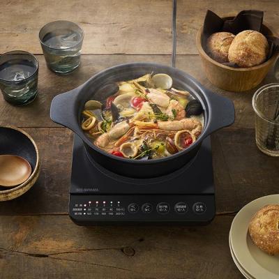 ふるさと納税 角田市 IHコンロ1400W鍋セット IHKP-T39124-B ブラック |  | 03