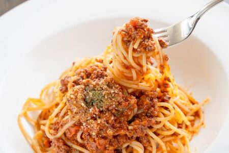 パスタソース2種 5個セット(ボロネーゼ150g×3個・アマトリチャーナ150g×2個) ふるさと納税 福知山市 パスタ パスタソース トマトソース ボロネーゼ ミンチ ベーコン パルメザンチーズ イ