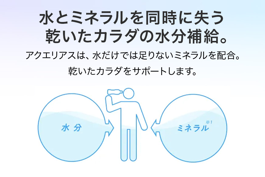 アクエリアス　500ml×24本