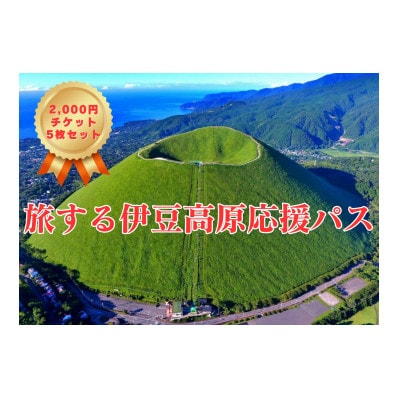 【伊豆高原】＼温泉・宿泊・体験に!/2,000円パス5枚セット