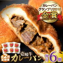 【ふるさと納税】【全2回定期便】壱岐牛カレーパン（6個）《壱岐市》【パンプラス】 カレーパン カレー パン セット 詰め合わせ[JEU019]