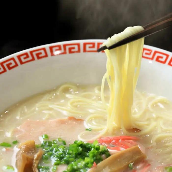 元祖 手延豚骨らーめん60食（3食入×20袋）/ ラーメン とんこつ スープ付き / 南島原市 / 川上製麺  [SCM005]