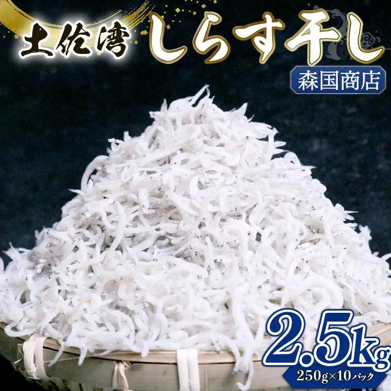 しらす干し 2.5kg（250g×10）【しらす干し ちりめんじゃこ】