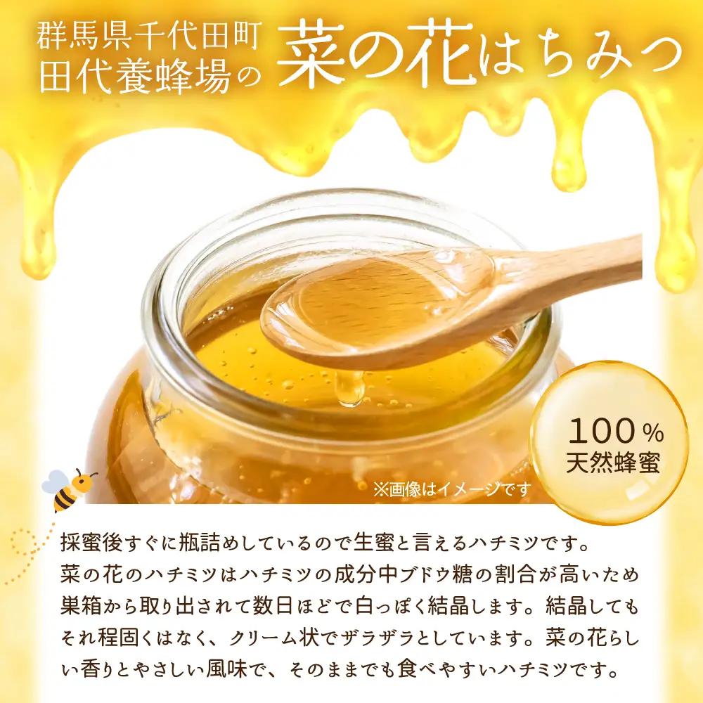 【2026年6月発送】はちみつ 【千代田町の蜂蜜】400g 「菜の花」はちみつ