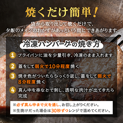 【お肉屋さんのハンバーグ】ぎゅうぎゅうバーグ6個入【配送不可地域：離島】