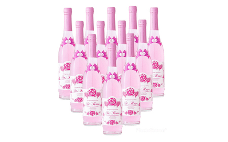 ＜新感覚！バラの香りにつつまれる炭酸飲料＞セイントローズ 500ml×12本入 佐賀県/株式会社Rose[41AAAS014]