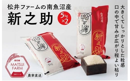 
                  令和7年産【定期便】南魚沼産~新之助~（10kg×3回)
                
