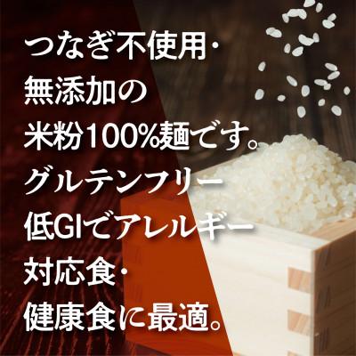 ふるさと納税 雲南市 グルテンフリー米粉麺【田守り麺(丸麺)】100g入×14袋セット|無添加・米粉100%で身体に優しい |  | 02