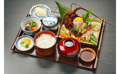 【割烹大喜】お食事 伊勢えび定食 ペア伊勢市 伊勢志摩 旅行 観光 トラベル  伊勢えび 伊勢海老 定食 三重県 利用券 大喜 三重 伊勢（106）