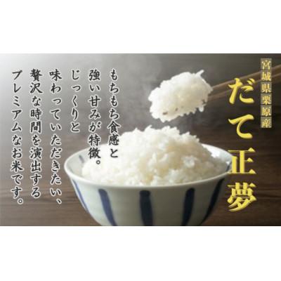 ふるさと納税 栗原市 【令和7年産】宮城栗原産 だて正夢 白米10kg (5kg×2袋) |  | 01