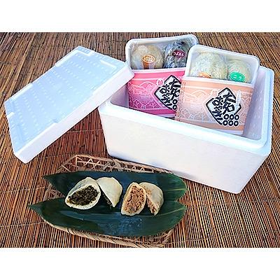 ふるさと納税 長野市 信州松代　大名おやき28個セット【もっちり焼き&ふっくら蒸し14個ずつ】 |  | 01