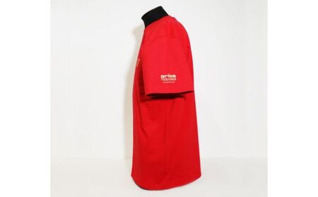 エリース豊島 ロゴプリントTシャツ・レッド Tシャツ スポーツ サッカー クラブチーム 豊島区 東京都 XL