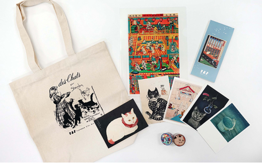 猫 グッズ 招き猫 コレクション グッズ バッグ マスキングテープ ポストカード クリア ファイル プレゼント 贈り物 猫好き 藤沢市アートスペース 神奈川 湘南 藤沢