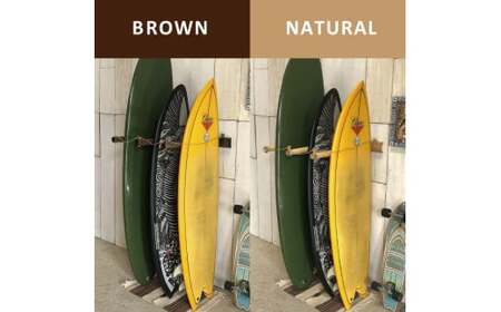 【受注生産】壁掛けサーフボードラック（縦置きのみ)  | 幅72cm（接壁面）×アーム内側長さ60cm×壁からの出は垂直に64cm 海 サーフィン サーファー サーフボード サップ 波乗り ラック サ