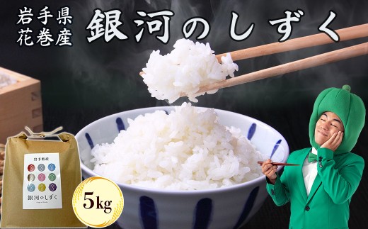 令和7年産 花巻産 銀河のしずく 5㎏ 【2369】