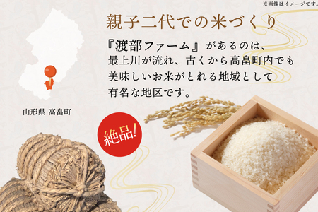 米 定期便 6回 令和7年産 特別栽培米 ミルキークイーン 5kg 6回 計30kg [渡部ファーム 山形県 高畠町 tk06ays810009]