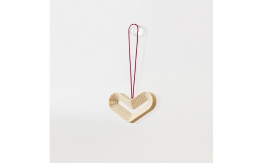 
                  旭川家具 cosine STEPSオーナメント　HEART　メープル_05741
                