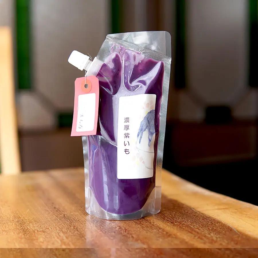 かき氷シロップ 紫芋 和kitchenかんな お家でかき氷 氷みつ 氷菓 夏祭り 屋台 アイス スイーツ_0086-001-se6-3