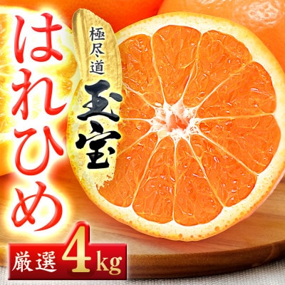 【愛媛名産】玉宝はれひめ　4kg【C64−70】【1621812】