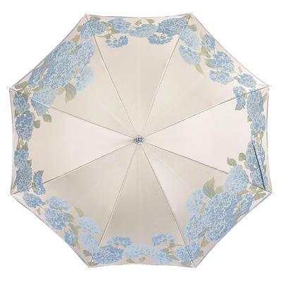 ふるさと納税 富士河口湖町 槙田商店【晴雨兼用】長傘 ”絵おり”  紫陽花 |  | 01