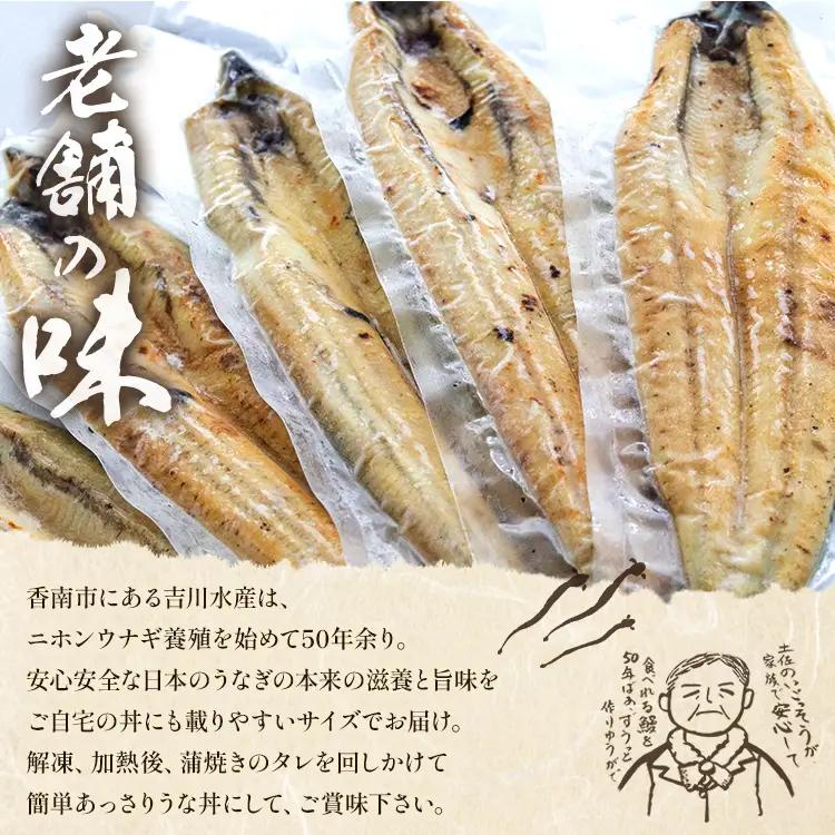 【10日程度で発送】unagi白焼き120～130ｇ 2尾 蒲焼きのタレ2袋 エコ包装 yw-0126