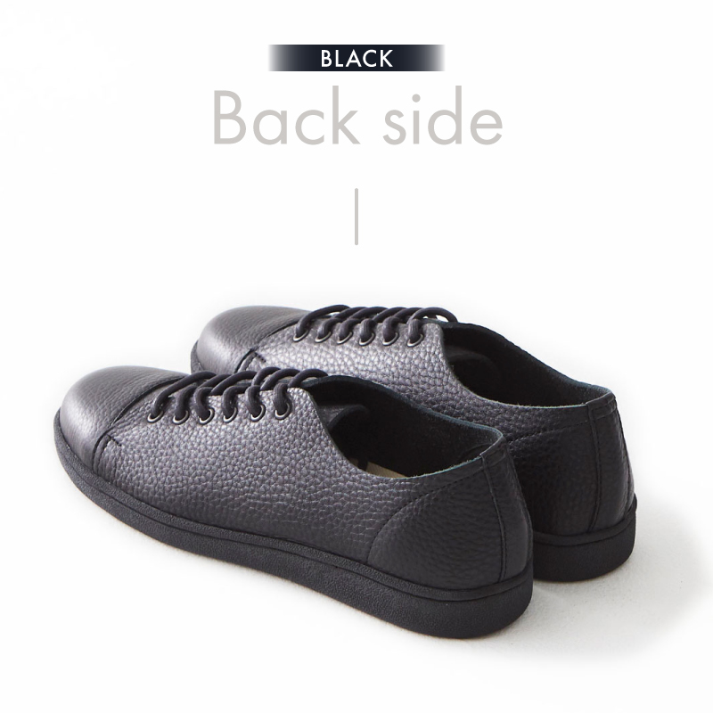 U-DOT [レザースニーカー] BLACK(サイズ：27.0cm) ブラック 27.0cm