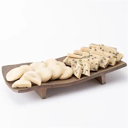 4202.玄米餅セット(丸餅・豆餅各10個入)【1489301】