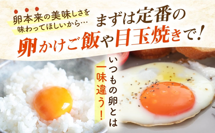 黄身にコク！白身に甘み！ 糸島産たまご　卵