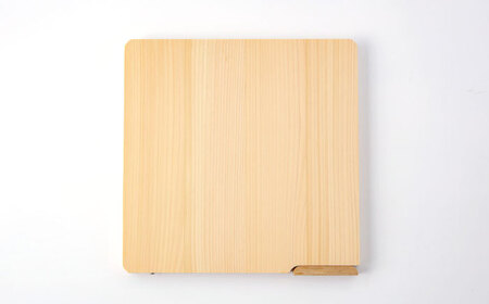 四万十ひのき 使えるスタンドカッティングボード (正方形) 【株式会社KACHIFUKU】 [ATEL005]