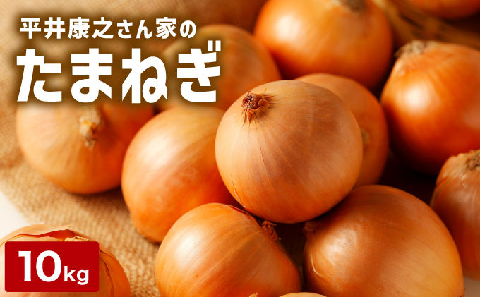 岩見沢産「平井康之さん家のたまねぎ」M玉 10kg【食絶景北海道×ゼ ロカーボンアワード2024 奨励賞『オニオンスナック オニカ』で使用】たまねぎ 玉葱 タマネギ 産地 まとめ買い 贈り物 甘い 野菜 北海道 送料無料 [a171-003]