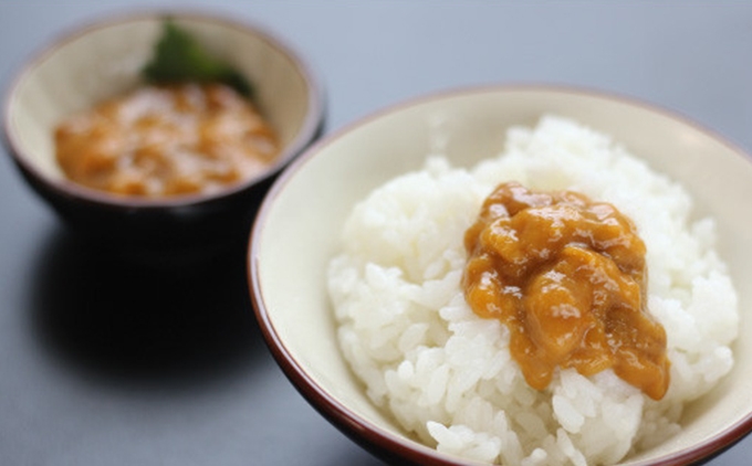 奥尻名産 「粒うに」 200g 箱入り ミョウバン不使用 高田水産 冷凍 | 北海道 奥尻町 送料無料