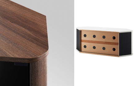 朝日木材 ラシーヌロジック 省スペースコーナー対応テレビボード 幅115cm ブラウン ≪RCA-4512LGｰDB≫ 家具 シンプル テレビボード コーナーテレビボード ローボード AVボード リビ