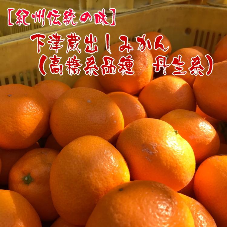 【紀州伝統の味】 下津 蔵出し みかん （ 高糖系品種 丹生系 ） 2kg【Ｓ～Ｌ混合サイズ】【先行予約】