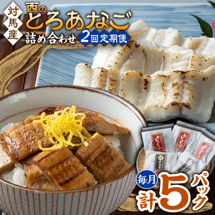 【ふるさと納税】【全2回定期便】対馬産 穴子 詰め合わせ 5PAC《 対馬市 》【対馬水産株式会社】対馬 新鮮 とろ あなご ふわふわ 煮穴子 冷凍 海鮮[WAV016]