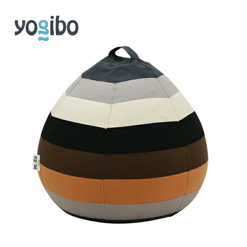 【ふるさと納税】Yogibo Drop Rainbow ( ヨギボー ドロップ レインボー ) ナチュラル [ インテリア 寝具 ファッション ]　お届け：約2週間後発送予定(大型連休除く)