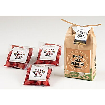 【ふるさと納税】【期間限定・令和7年産米】新潟県村上市岩船産 棚田米コシヒカリ2kg・赤カブ漬け900gセット A4039